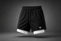 Black Aerial Form Shorts