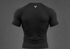 Black Aerial Short Sleeve Set