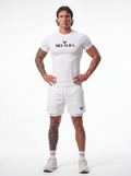 White Aerial Short Sleeve Set