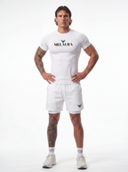 White Aerial Short Sleeve Set