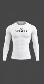 White Aerial Long Sleeve Top