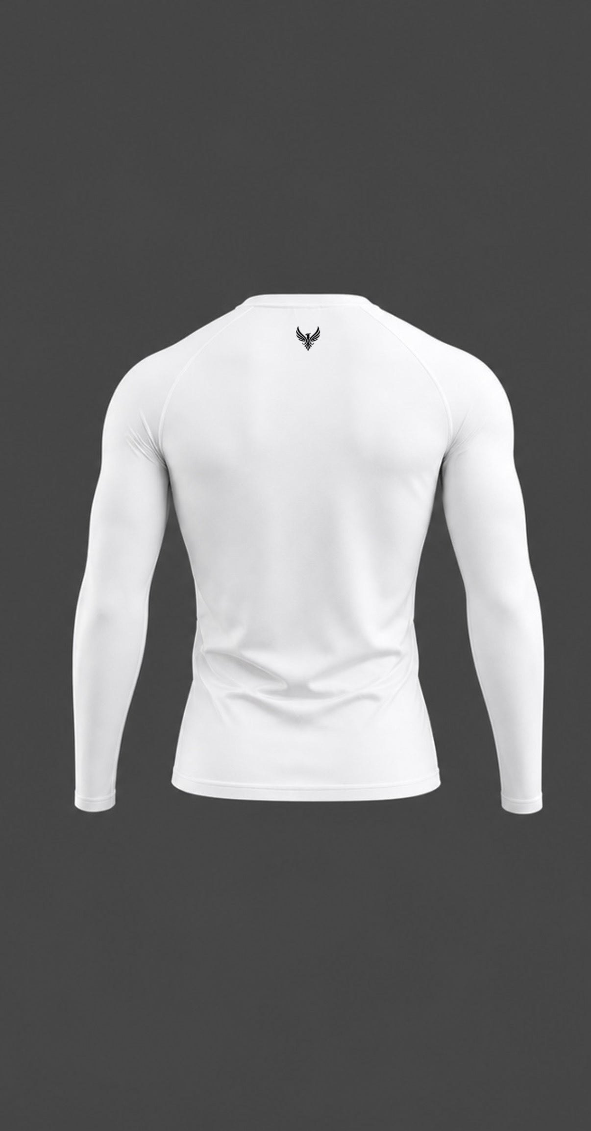 White Aerial Long Sleeve Top