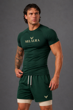 Short Sleeve Evergreen Top