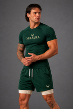 Short Sleeve Evergreen Top